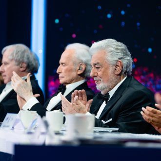 Carreras, Domingo in Final jury